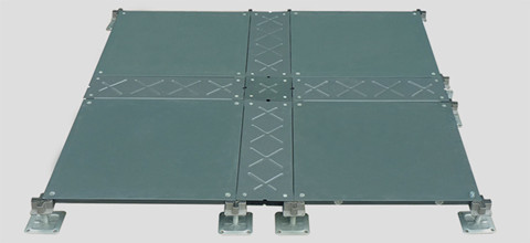 线槽式网络地板